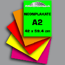 Neonplakat A2
